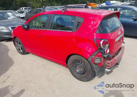 2015 Chevrolet Sonic Rs Manual из США, поврежденный, VIN 1G1JH6SB6F4101231